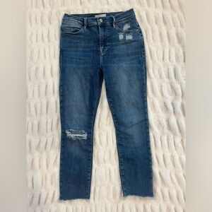 Frame Le High Skinny Jeans Crop Size‎ 27